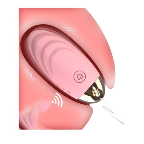 Huevo Vibrador con Control Remoto – Recargable (Rosa)