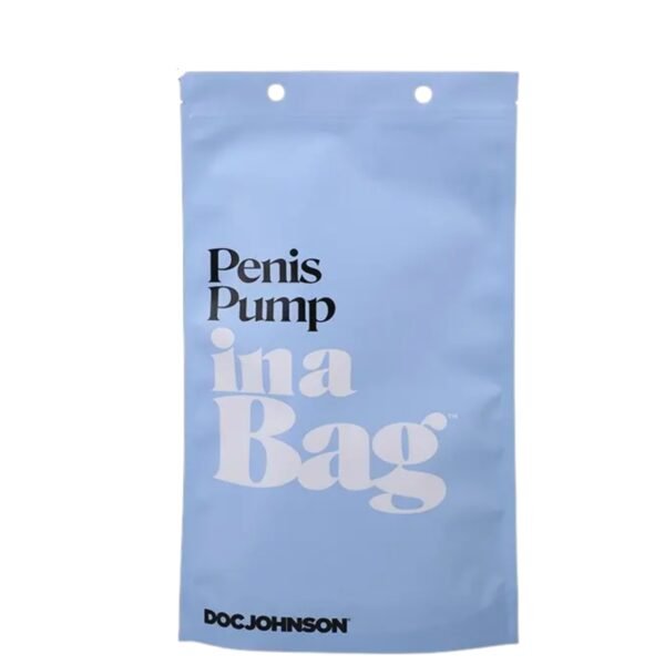 Bomba de Vacío para Pene con Funda Texturizada y Anillo Ajustable – Penis Pump In A Bag