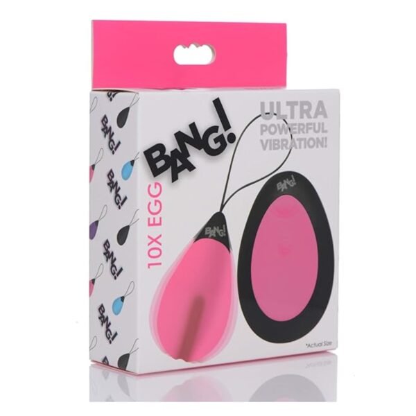 Bang! Huevo Vibrador Recargable – Rosa