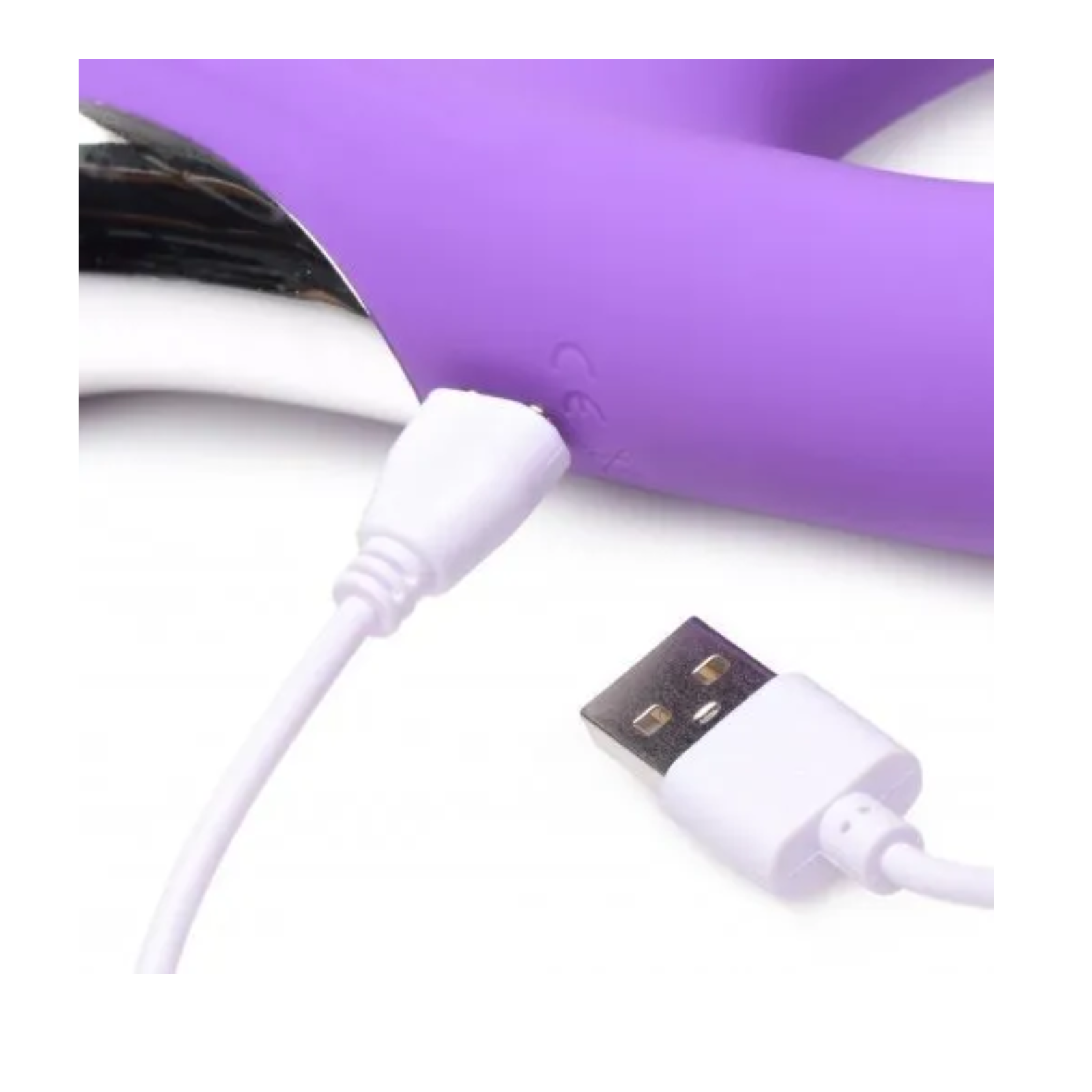 Power Bunnies Shivers 30X - Vibrador de Conejo Recargable Morado - Imagen 4