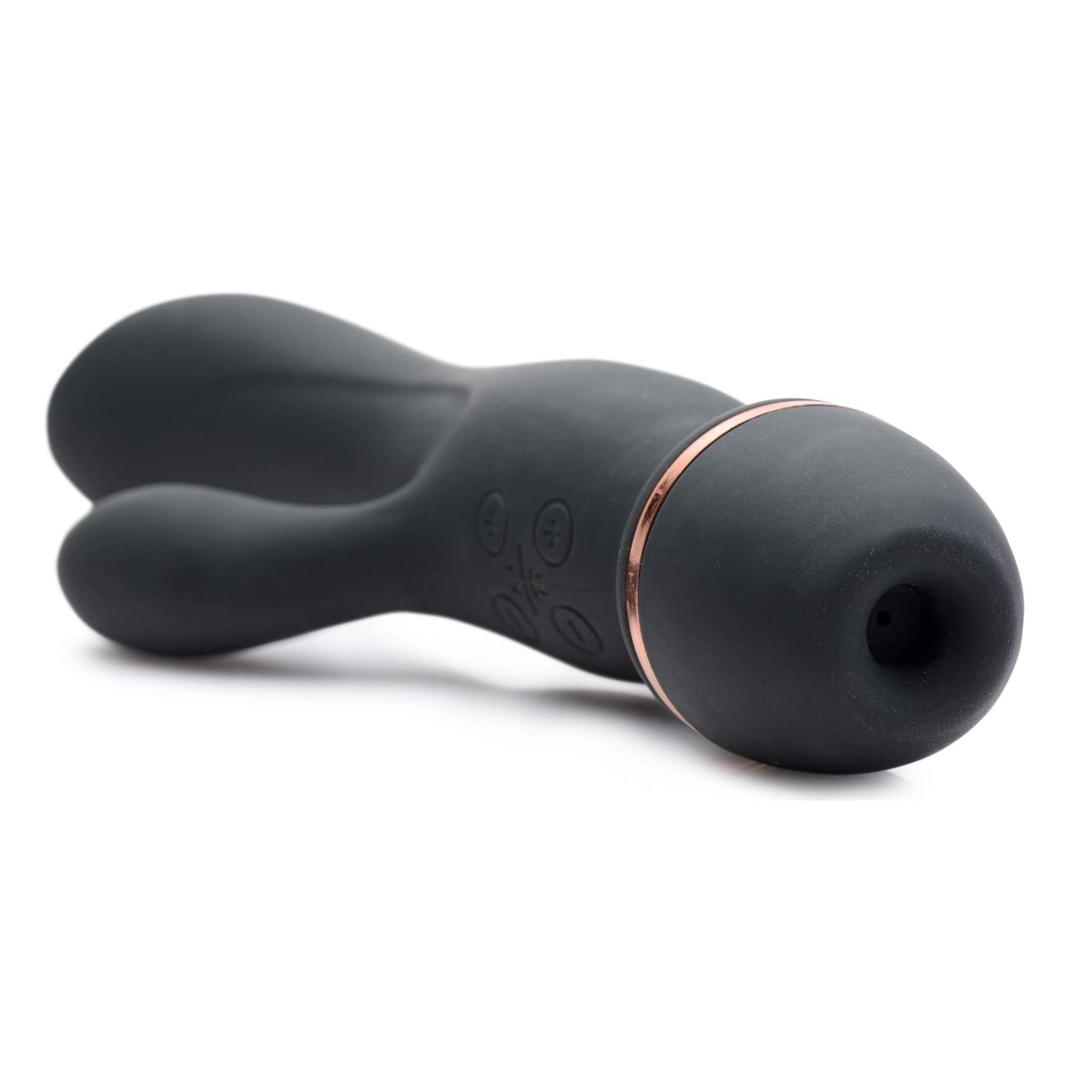 Estimulador de Clítoris y Punto G con Succión y Vibración 3 en 1 Recargable - Shegasm Supreme 3 in 1 Silicone Stimulator - Imagen 4
