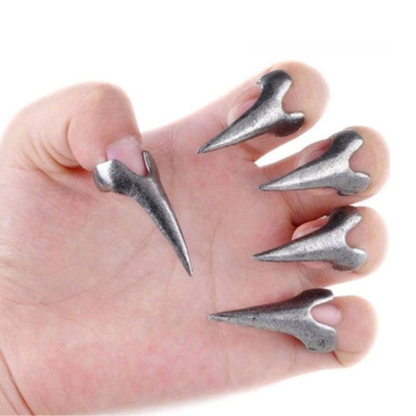 Garritas Metálicas para Estimulación Sensorial – 5piezas Plateado