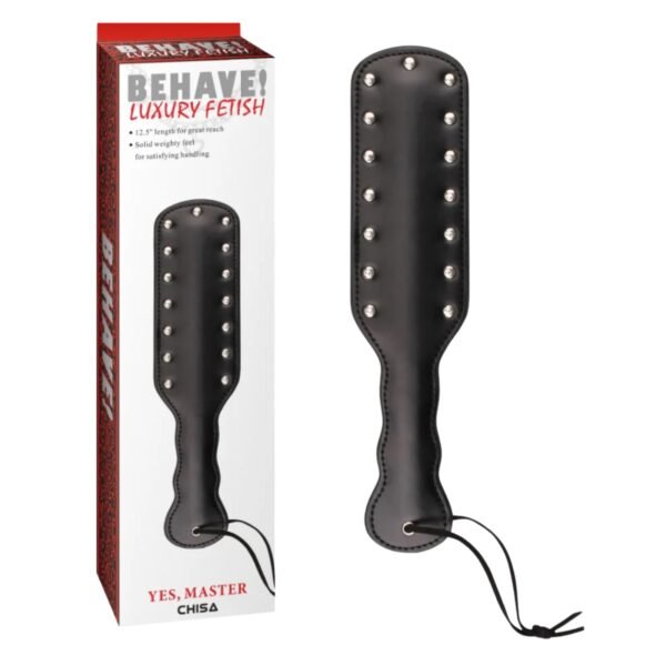 Behave! Yes, Master Paddle – Pala de Azotes Negra