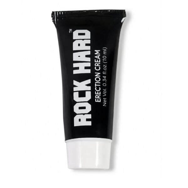 Rock Hard 10ml- Crema Engrosadora y Alargadora de Pene –  Crema de Estimulación Masculina Rock Hard Erection Cream 10 ml