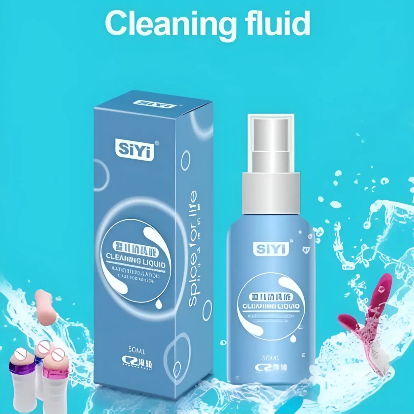Spray limpiador de juguetes SIYI – 50 ml - Imagen 2
