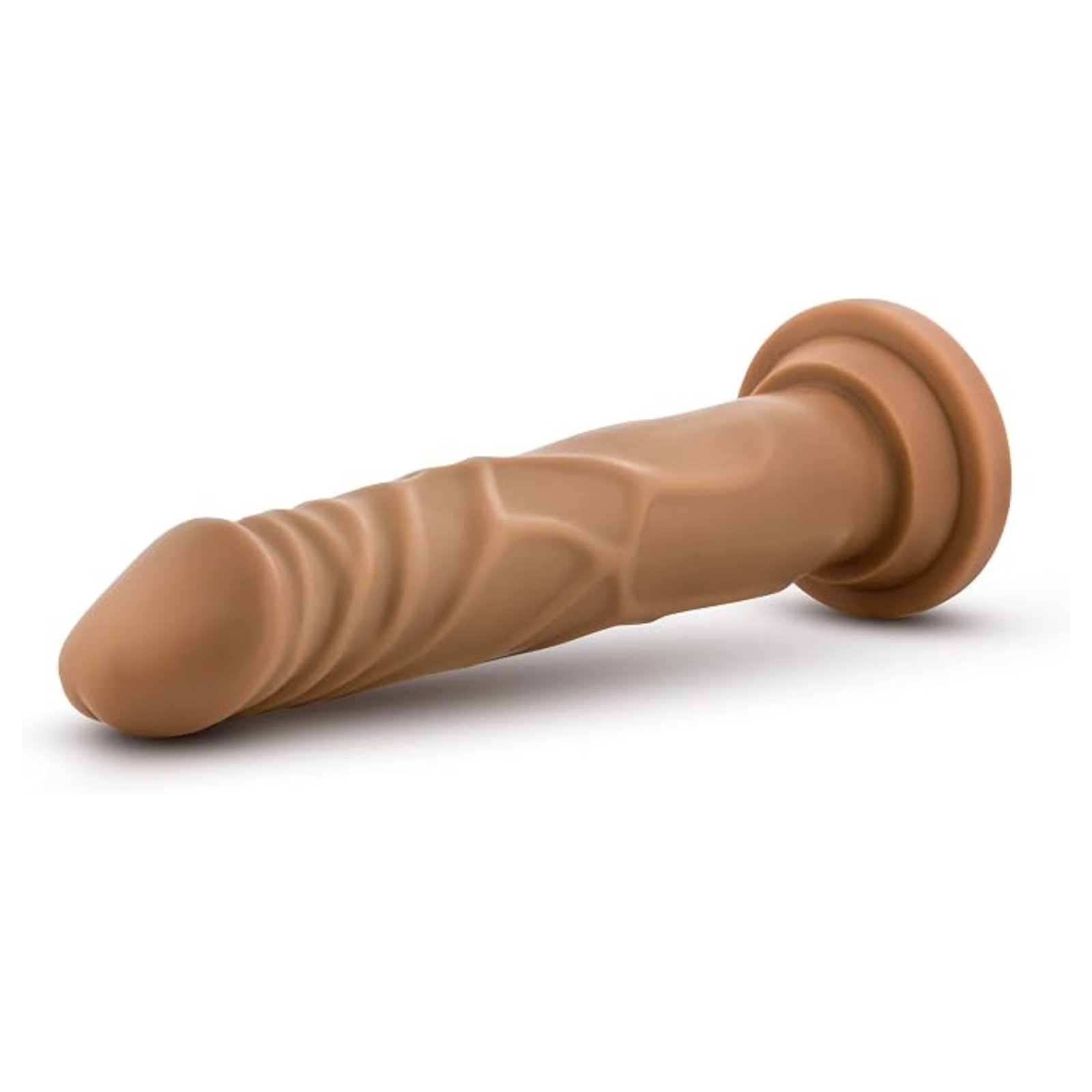 Dildo Realista con Ventosa y Base 7.5" - Dr. Skin Basic 7.5 Beige - Imagen 5