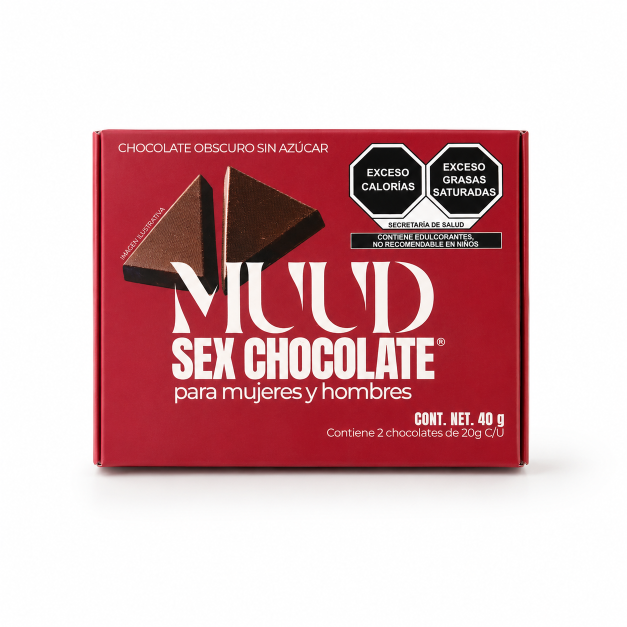 MUUD Sex Chocolate - Afrodisiaco para Parejas - Chocolate Erótico - Imagen 6