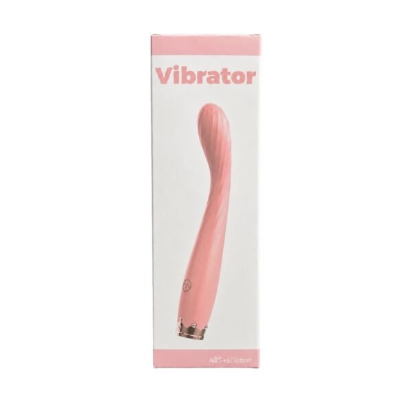 Vibrador de Silicona Recargable X8Z1Y| Vibrador Curvo Rosa