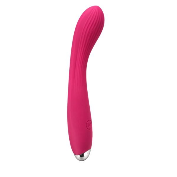 Vibrador de Silicona Rosa Recargable Unlock Endless Pleasures | Vibrador Curvo Grande Rosa