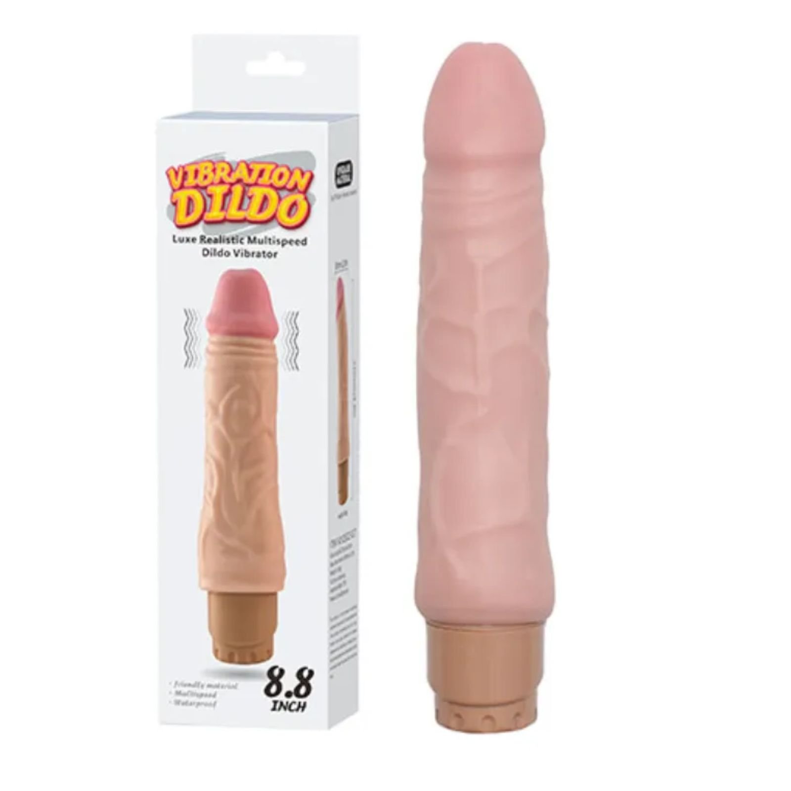 Dildo vibrador realista QSDZ-027| Dildo Realista