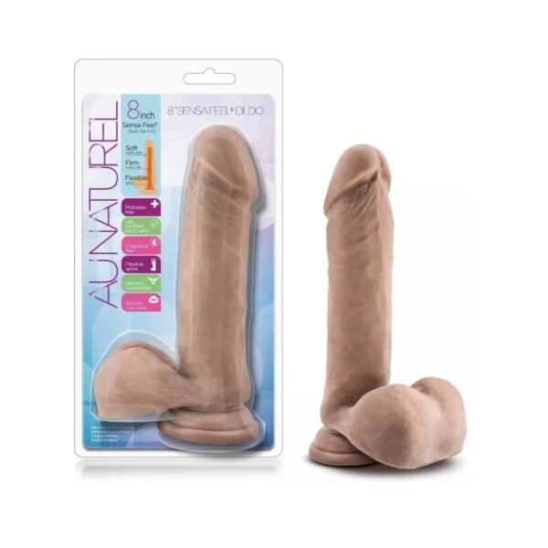 Dildo Realista 20CM – Au Naturel  8″ Sensa Feel Latino