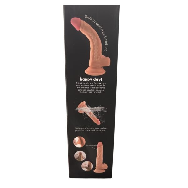 Ultra-Realistic Dildo 7.5″ | Dildo Realista Flexible con Testículos y Ventosa