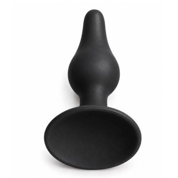Dilatador anal de silicona negro