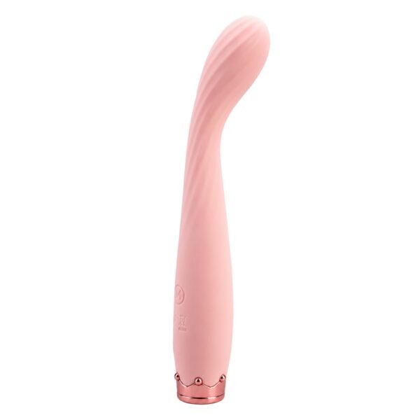 Vibrador de Silicona Recargable X8Z1Y| Vibrador Curvo Rosa