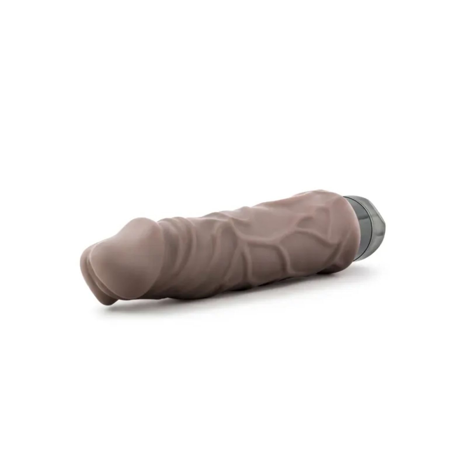 Vibrador Realista Multivelocidad X5 Plus - Hard On Vibrating 9" – Blush Café - Imagen 3